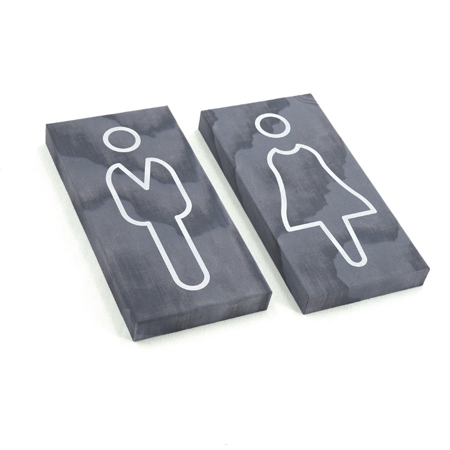 トイレサインB(2個セット)