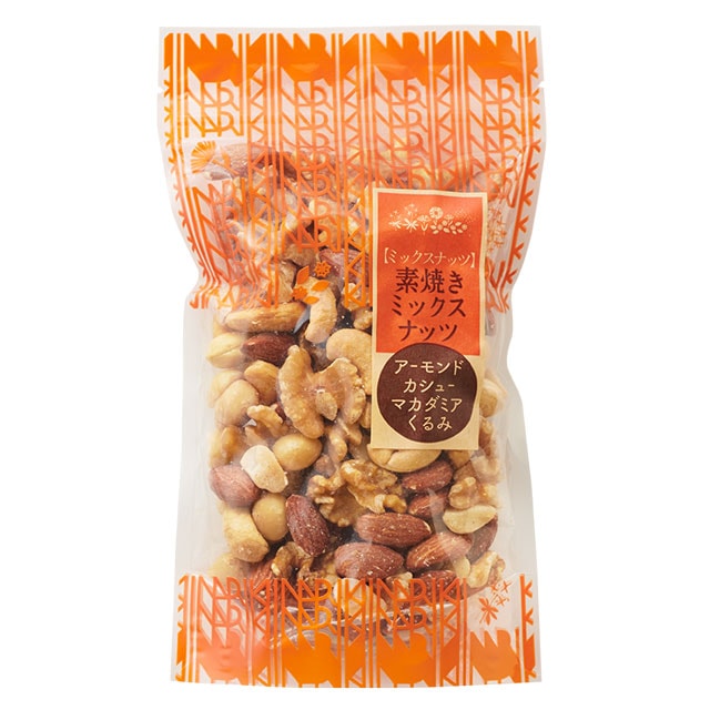 素焼きミックスナッツ4種 180g