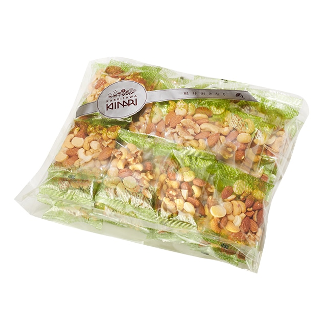 【はこきなり】素焼きミックスナッツ4種50p