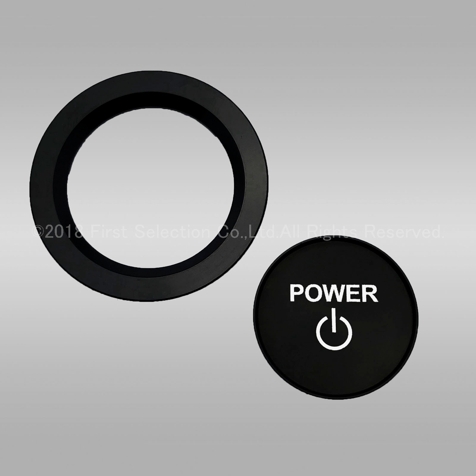 レクサス ES LS UX RX LX RC LC用 エンジンスターターカラーリング 3rd ブラック LEXUS ES300h LS50系 UX10系 RX20系 LX570 RC10系 LC500h LC500