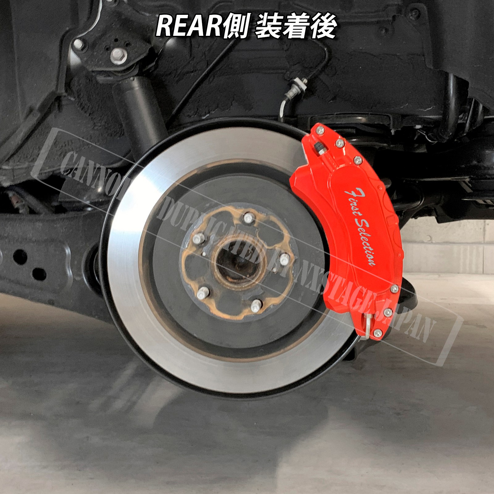 レクサス車 RX20系用 高耐久金属製キャリパーカバーセット LEXUS