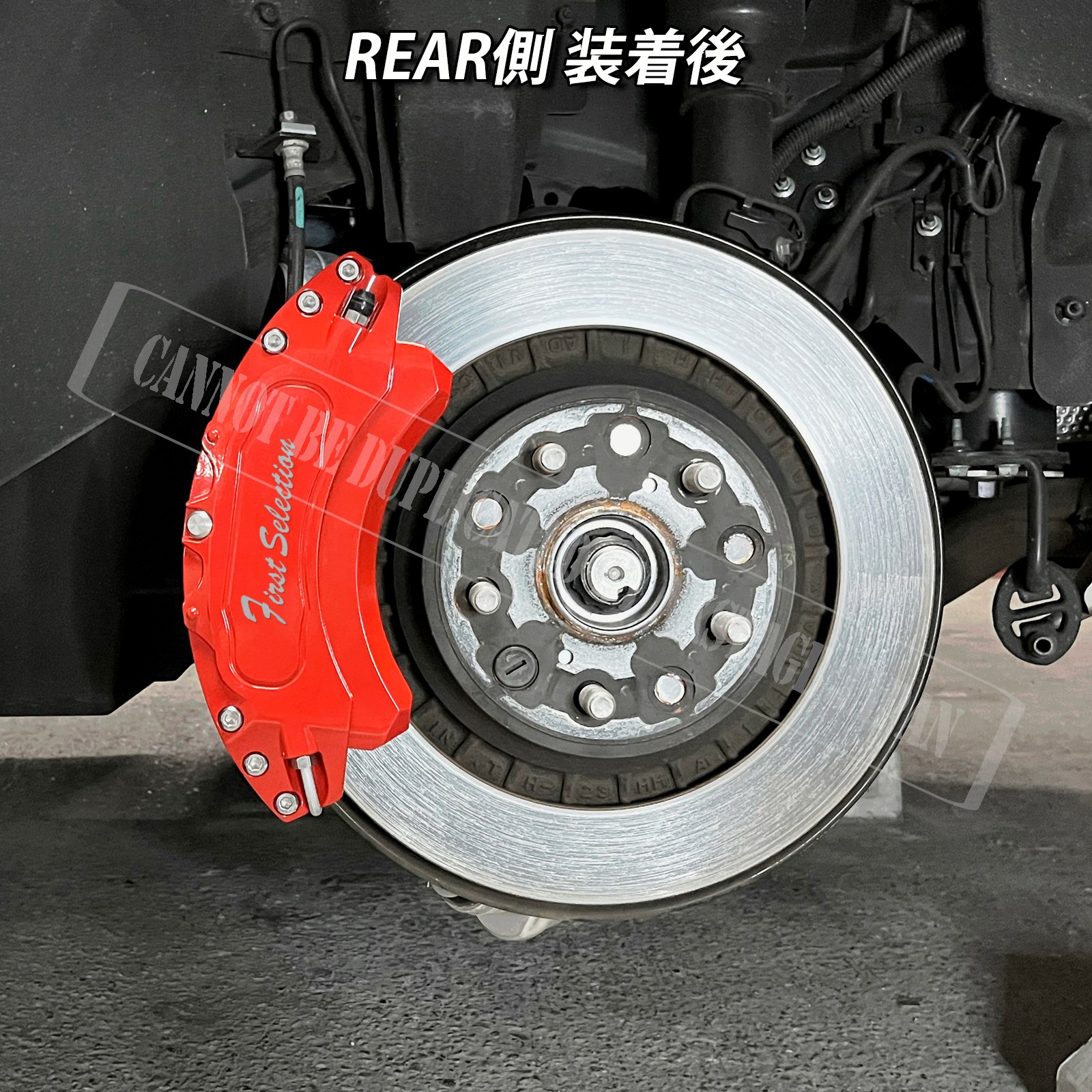 レクサス車 LS50系用 高耐久金属製キャリパーカバーセット LEXUS