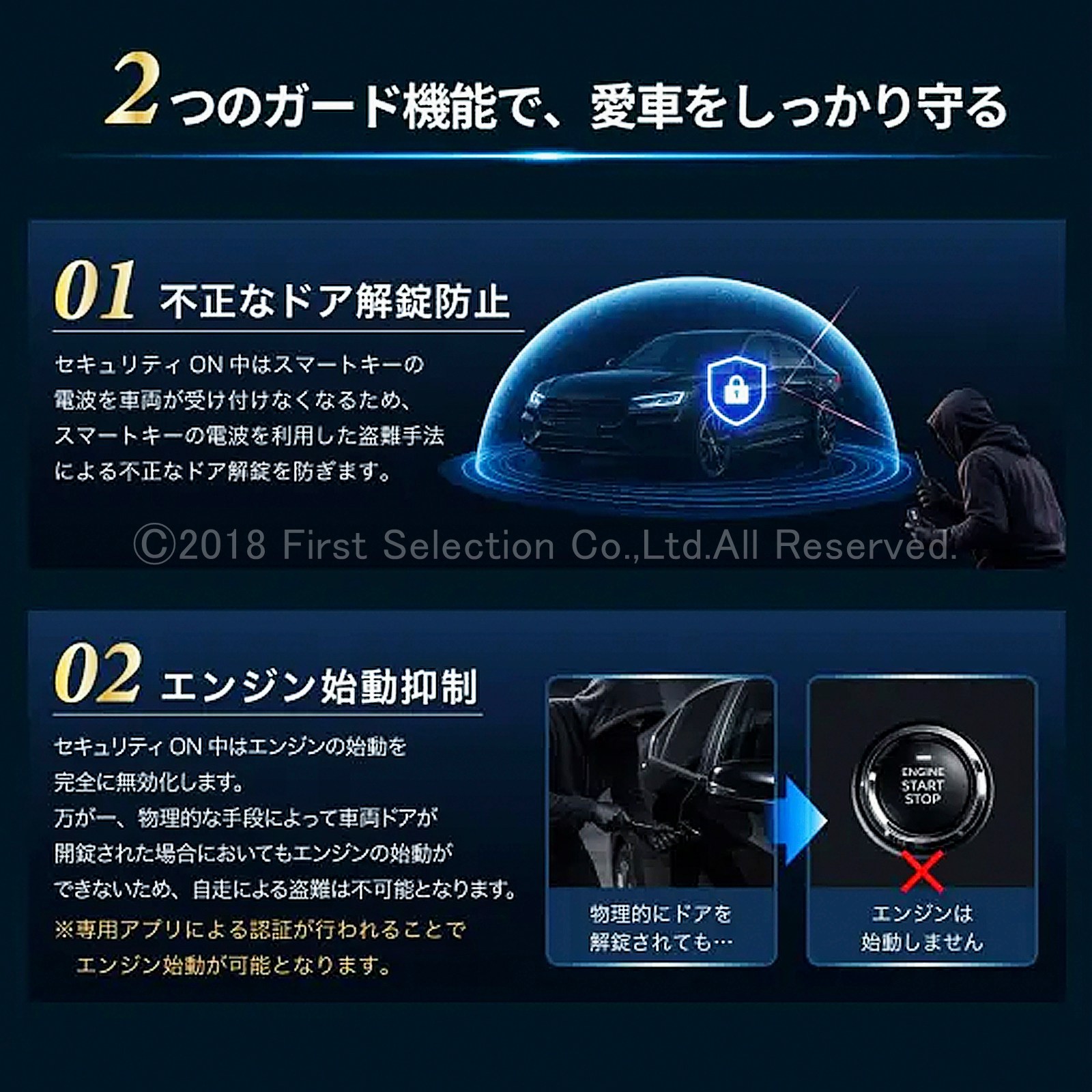 (先着限定特価)10月限定 来店取付工賃込 トヨタ/レクサス車用 次世代型車両盗難防止装置 Globe-Guard グローブガード(株式会社EniVer製)