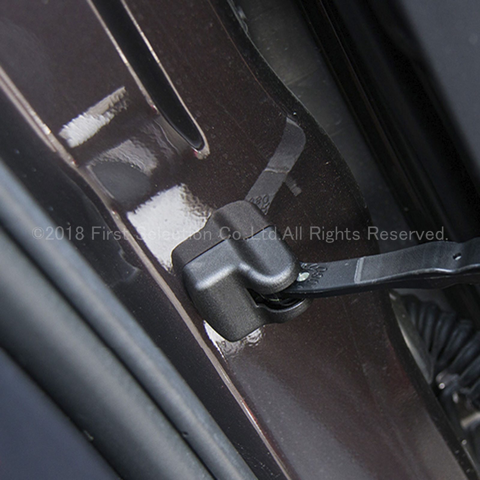 レクサス 汎用ドアラッチ保護カバー4個 LEXUS IS GS ES CT UX NX RX RC Fスポーツ