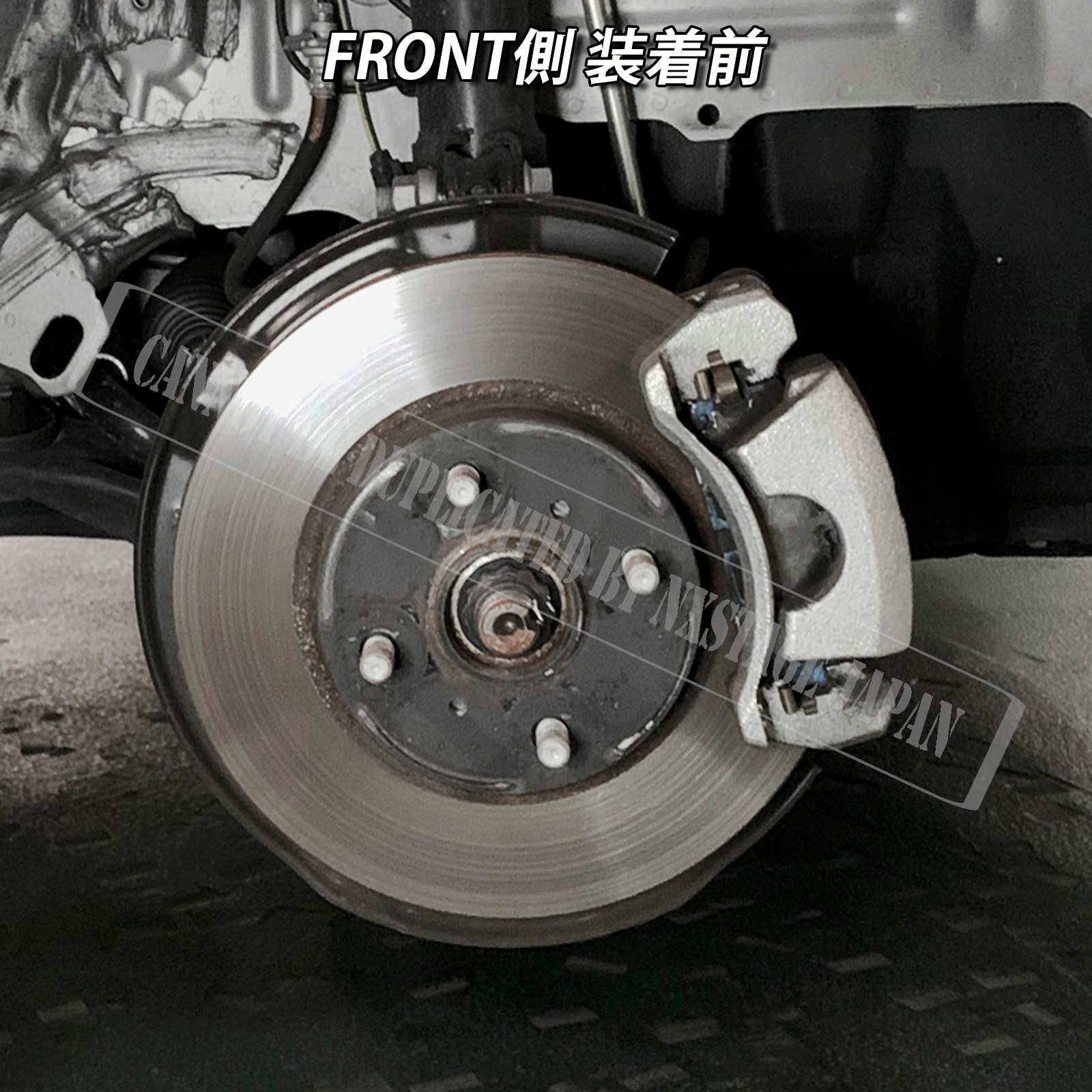 予約商品 トヨタ車 アクア10系用 高耐久金属製キャリパーカバーセット