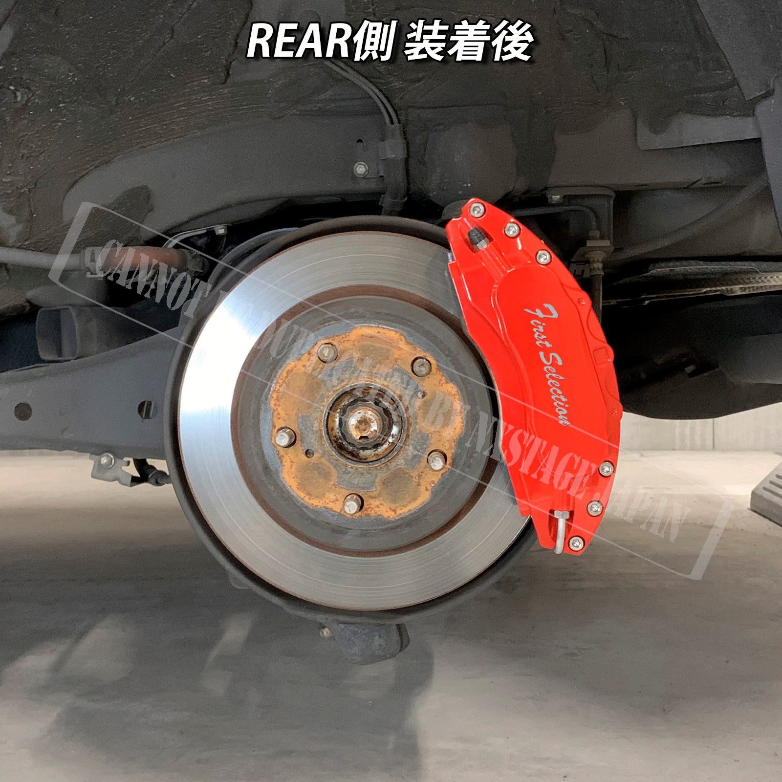 トヨタ車 ハリアー60系後期用 高耐久金属製キャリパーカバーセット 60