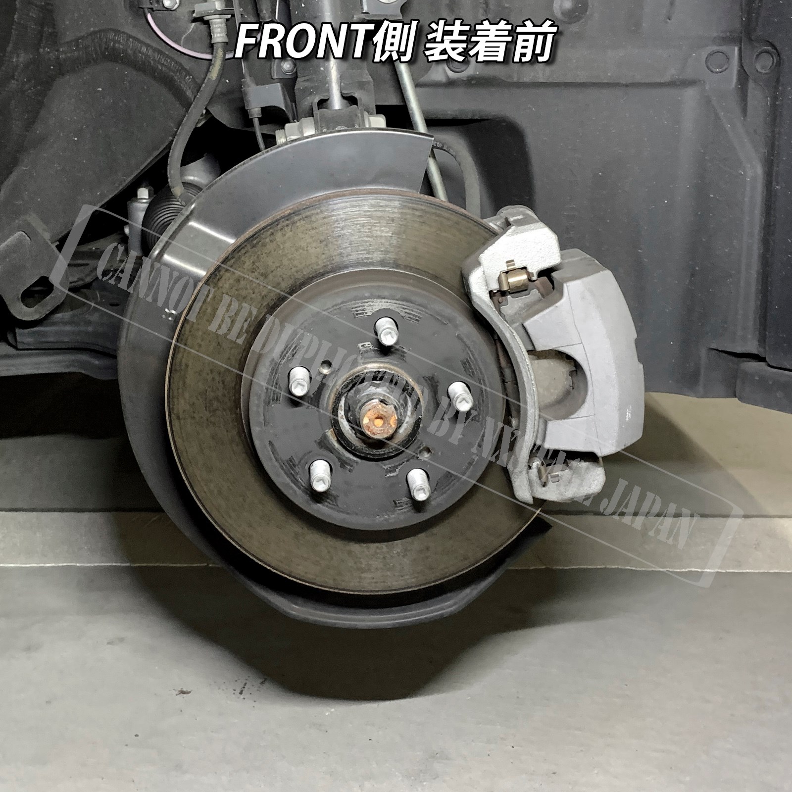 トヨタ車 プリウス50系用 高耐久金属製キャリパーカバーセット 50