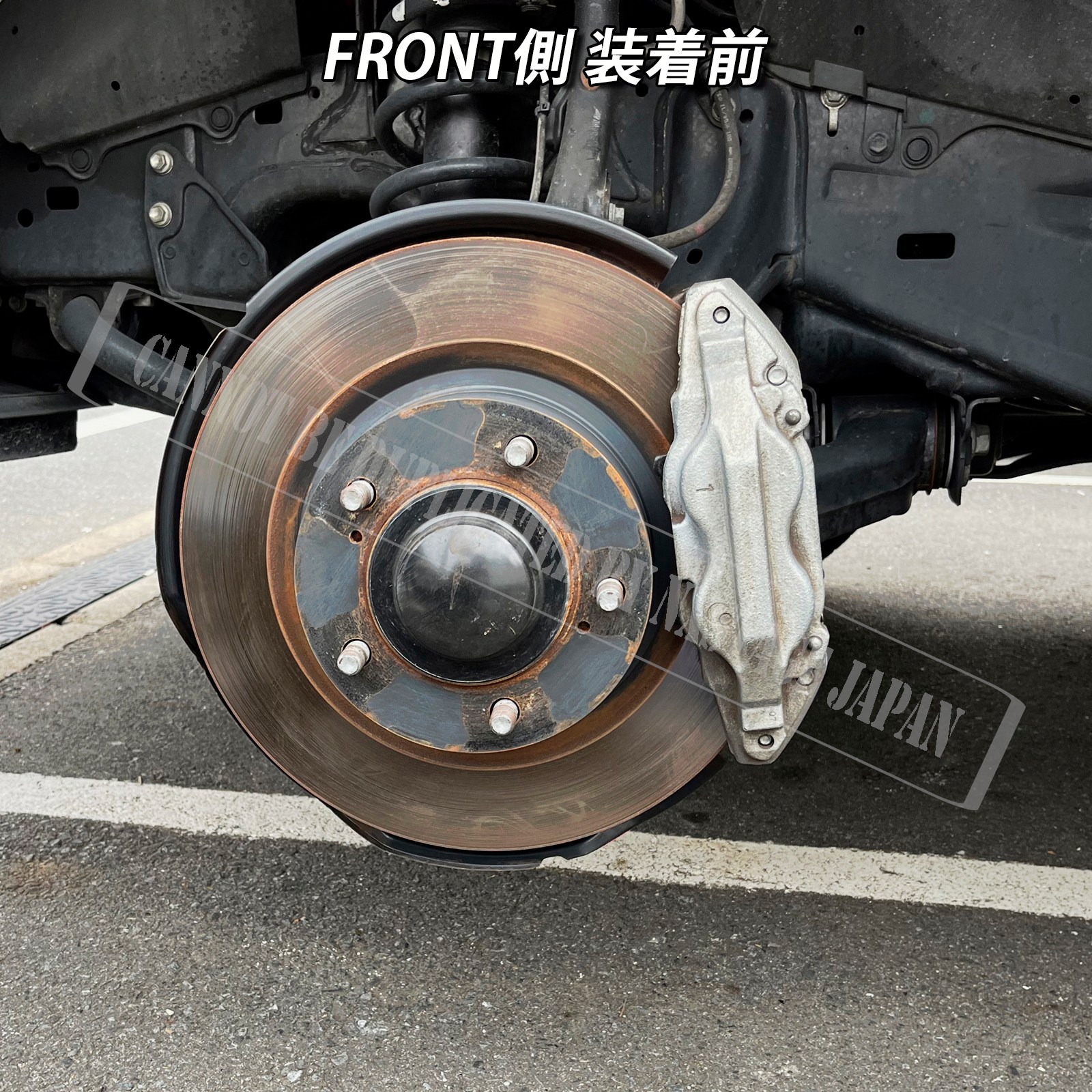 予約商品 レクサス車 LX570用 高耐久金属製キャリパーカバー