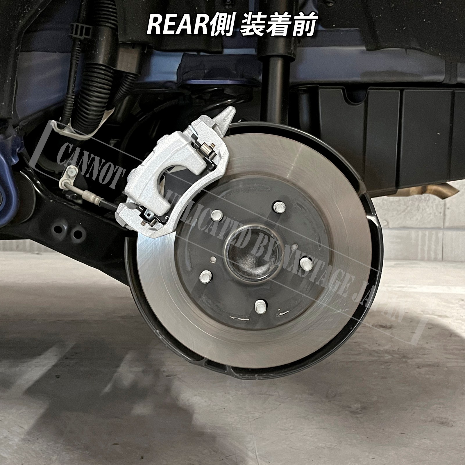 トヨタ車 ヤリスクロス10系2WD用 高耐久金属製キャリパーカバーセット