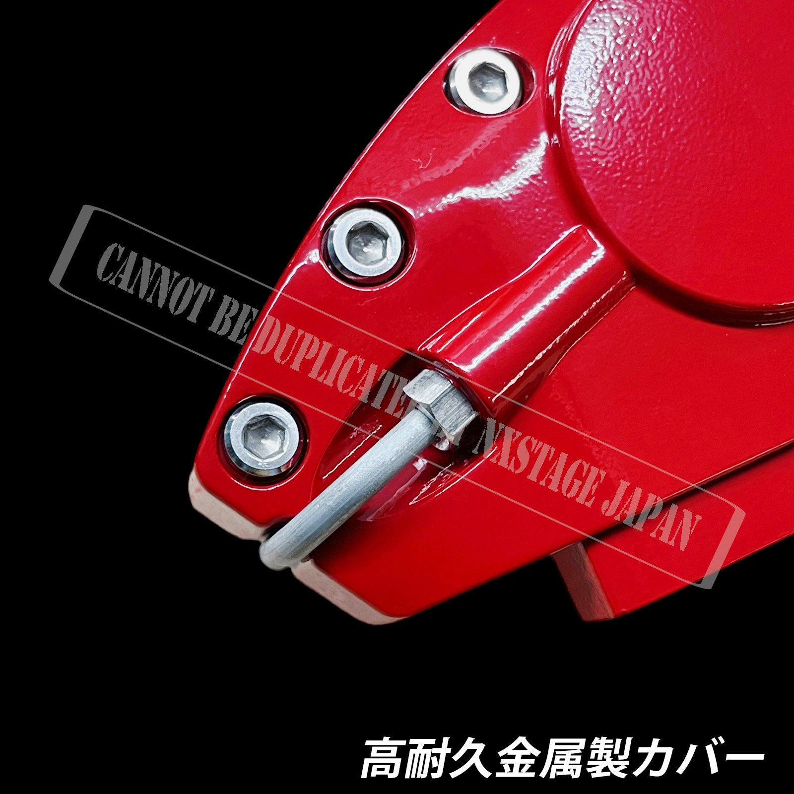 トヨタ車 アルファード30系3.5L後期用 高耐久金属製キャリパーカバー