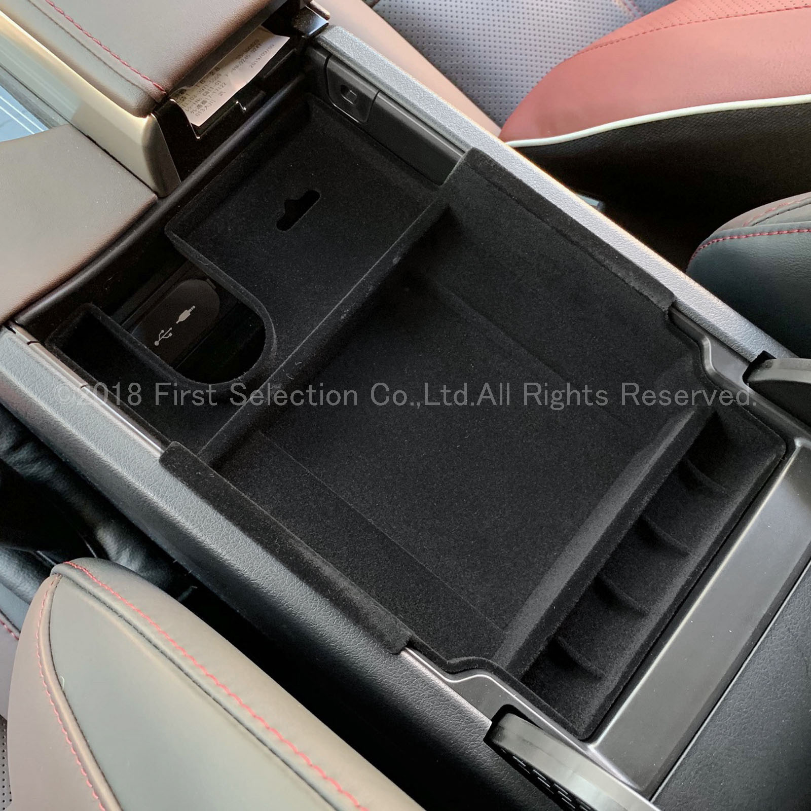 レクサス RX20系用 コンソール収納トレイ(起毛タイプ) LEXUS RX450h RX300 RX200t GYL20W GYL25W AGL20W AGL25W