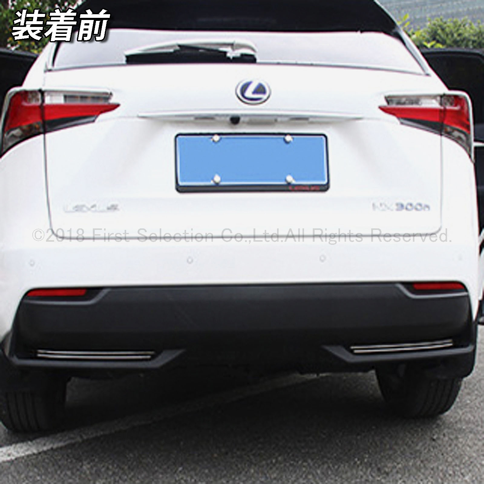 レクサス NX10系前期用 リアアンダーディフューザートリム LEXUS NX10