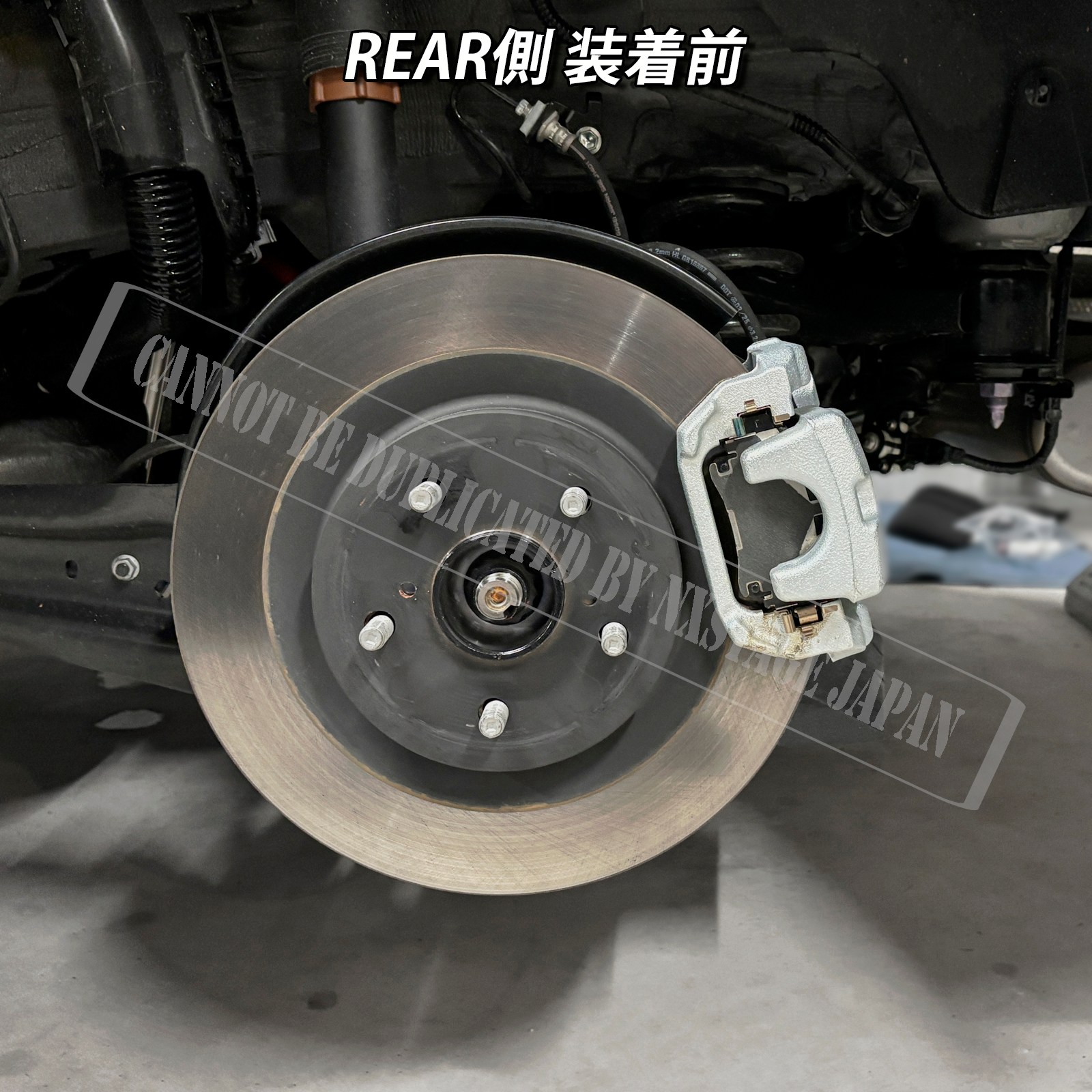 トヨタ車 80系ハリアーPHEV用 高耐久金属製キャリパーカバーセット 80