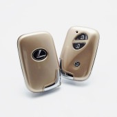レクサス 1st Generation スマートキー用 キーカバー ゴールド LEXUS IS350 GS430 LS460 HS250h CT200h RX450h RX350|LEXUS キーケー