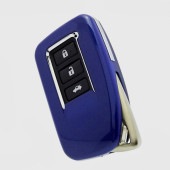 レクサス 2nd Generation スマートキー用 キーカバー ブルー LEXUS IS300h GS300h RC350 NX300h RX450h LX570