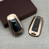 トヨタ 220系クラウン スマートキー用 軽量金属製スマートキーカバー ゴールド 220クラウン ARS220 AZSH20 AZSH21 GWS224|TOYOTA キーケース・キーホルダー|TOY