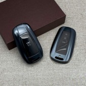 トヨタ 220系クラウン スマートキー用 軽量金属製スマートキーカバー ブラック 220クラウン ARS220 AZSH20 AZSH21 GWS224|TOYOTA キーケース・キーホルダー|TOY