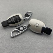 Mercedes-Benz ベンツ スマートキー用 高級キーケースセット C金シボ W176 W246 W205 W212 W222 W447 C117 C218 X156 X253 W166 X16