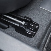 レクサス ES LS用 シートレールエンドトリム 2個 ピアノブラック LEXUS ES10系 ES300h LS50系 LS500h LS500