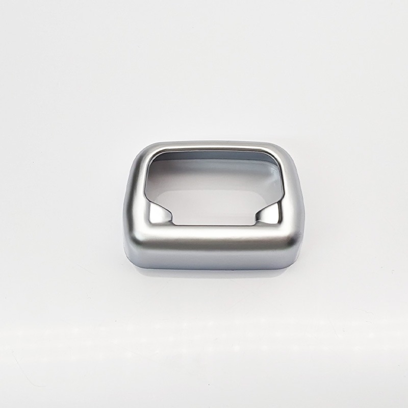 レクサス車汎用 シートベルトキャッチャーカバー 2個セット ショートサイズ 艶消しシルバー