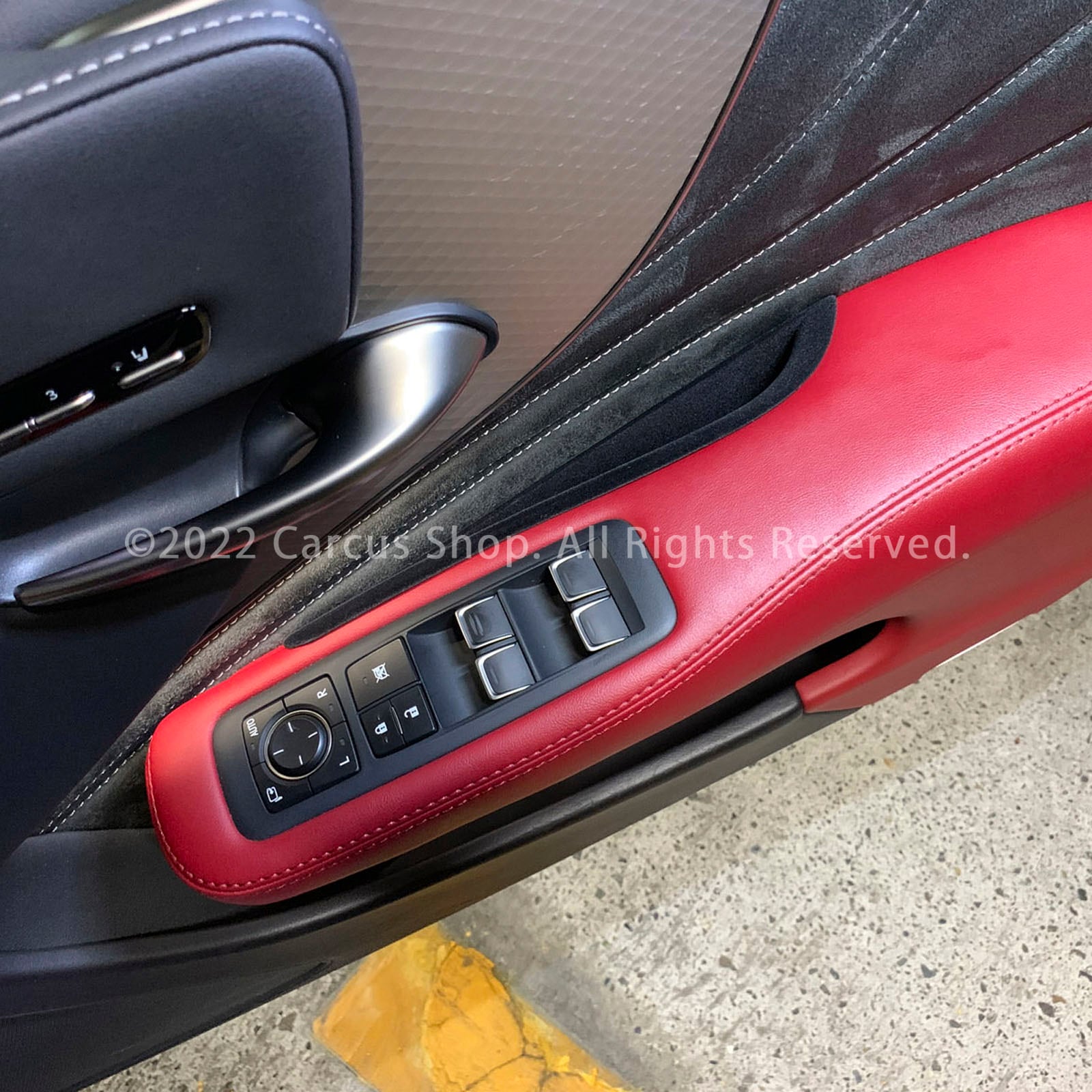 レクサス LS50系用 ドアサイド収納ボックス4個(起毛タイプ) LEXUS LS500h LS500 GVF50 GVF55 VXFA50 VXFA55