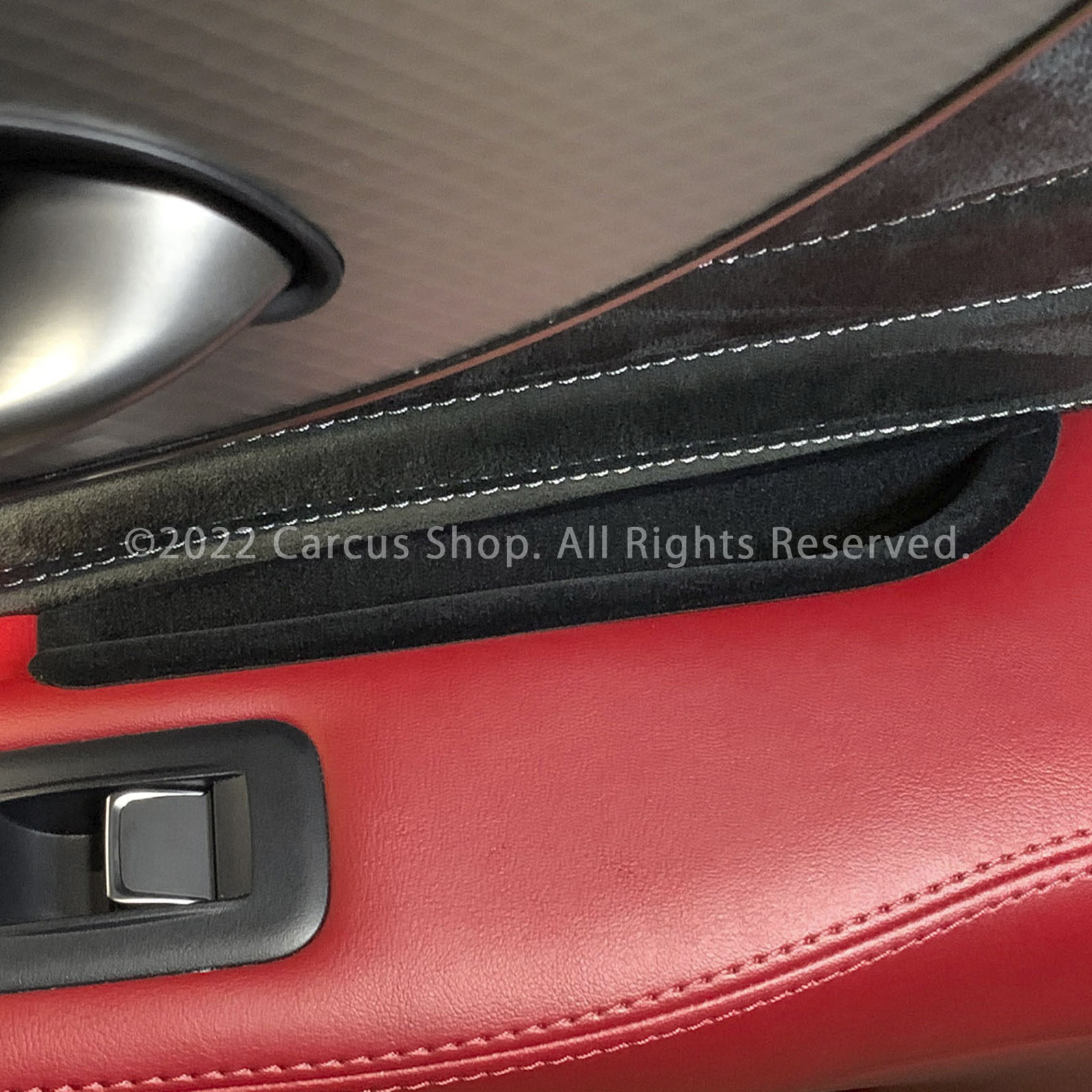 レクサス LS50系用 ドアサイド収納ボックス4個(起毛タイプ) LEXUS LS500h LS500 GVF50 GVF55 VXFA50 VXFA55