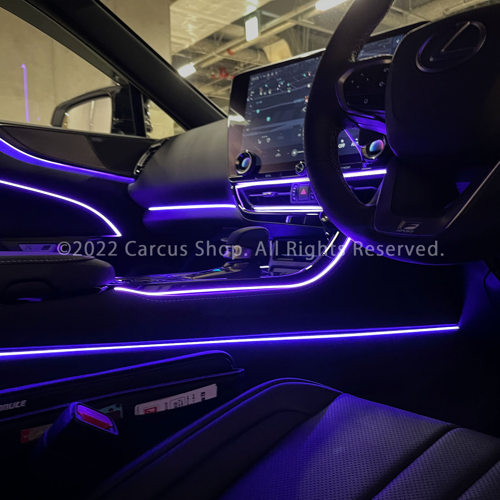 2月限定来店取付工賃込 レクサス NX20系用 64色対応車内アンビエントシステム基本セット LEXUS NX450h+ NX350h NX350 NX250 AAZH26 AAZH20 AAZH25 TAZA25 AAZA20 AAZA25(イルミネーション)