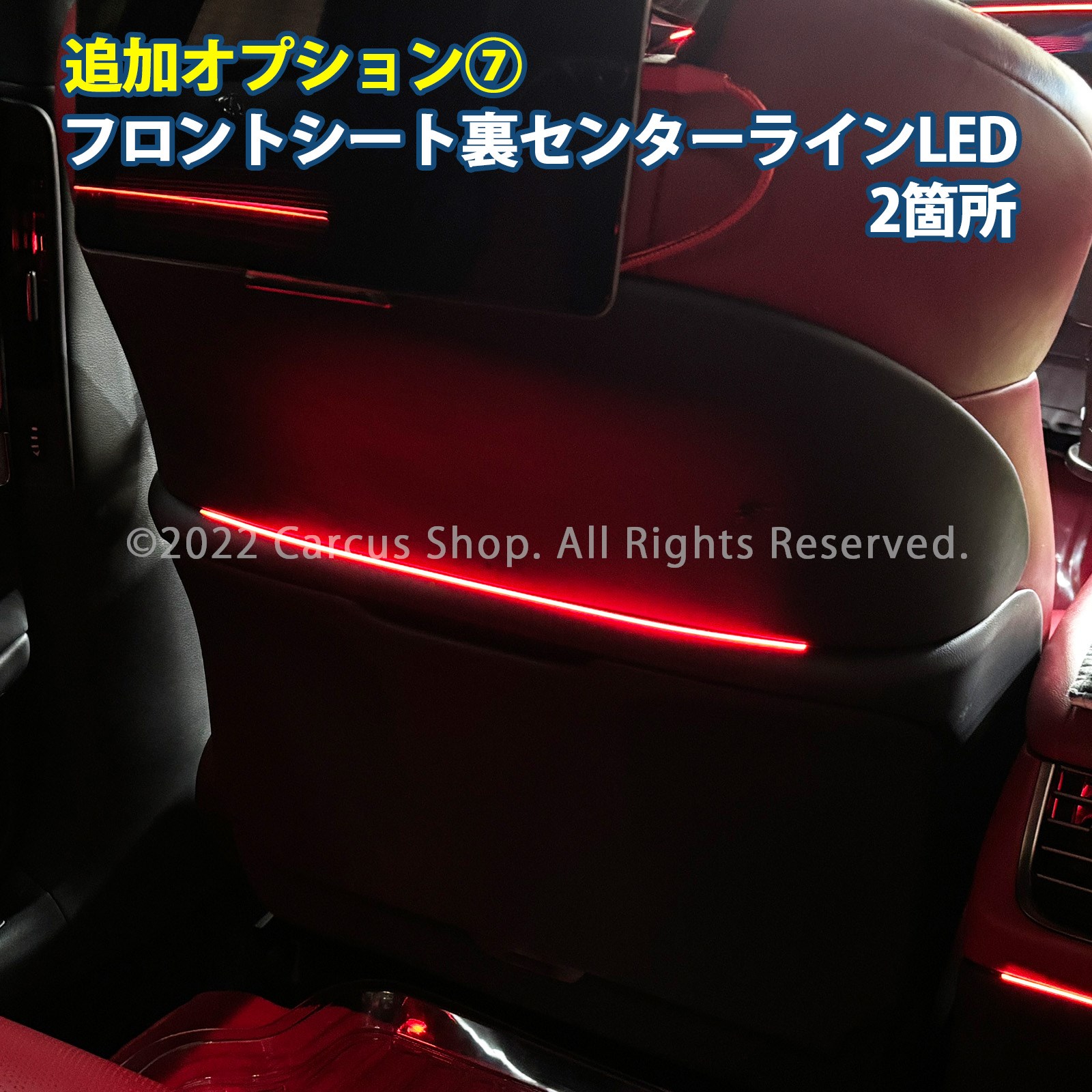 9月限定来店取付工賃込 レクサス LS50系用 64色対応車内アンビエントシステム基本セット LEXUS LS50系 LS500h LS500 GVF50 GVF55 VXFA50 VXFA55