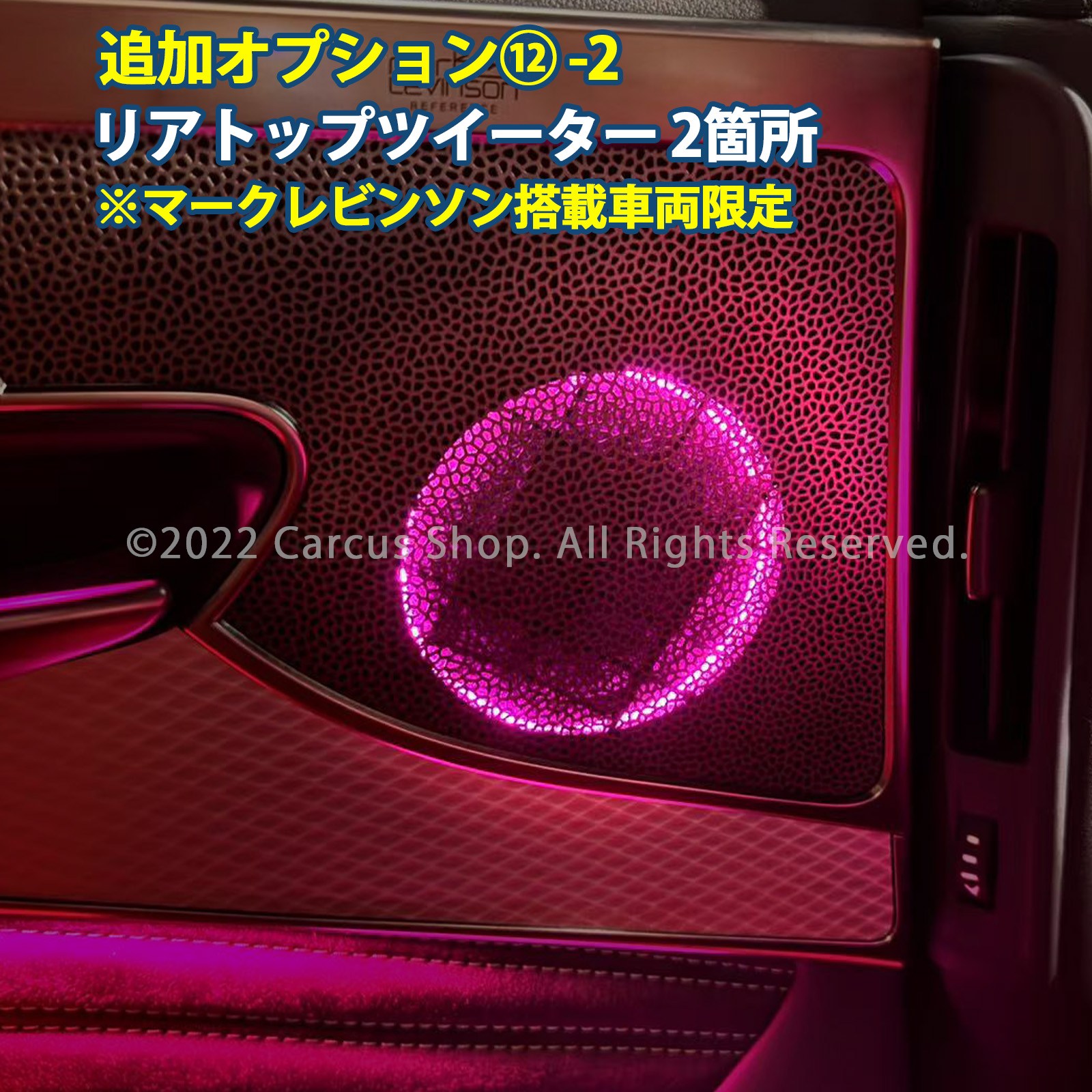 12月限定来店取付工賃込 レクサス LS50系用 64色対応車内アンビエントシステム基本セット LEXUS LS50系 LS500h LS500 GVF50 GVF55 VXFA50 VXFA55