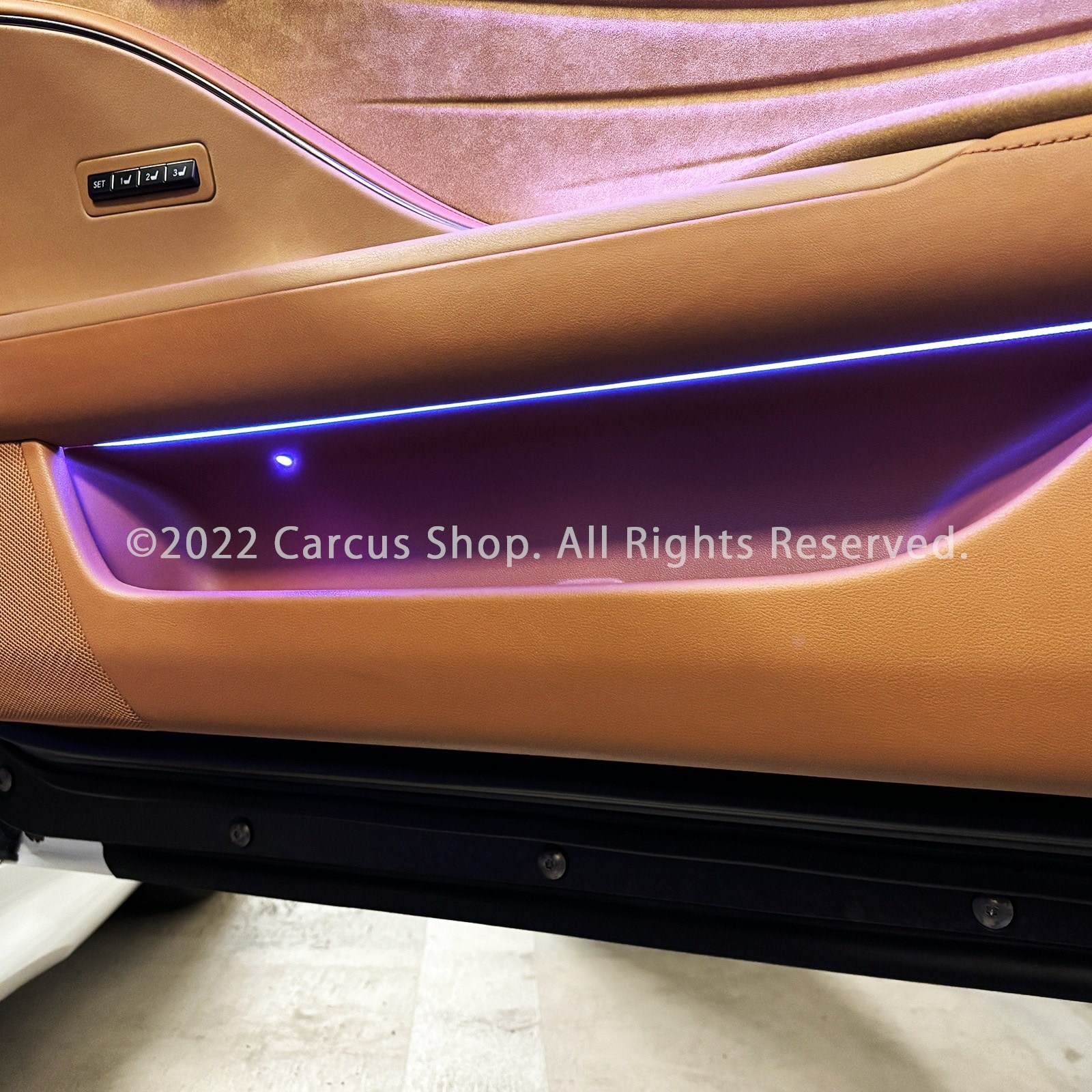 1月限定来店取付工賃込 レクサス LC100系用 64色対応車内アンビエントシステム基本セット LEXUS LC500h LC500 GWZ100 URZ100