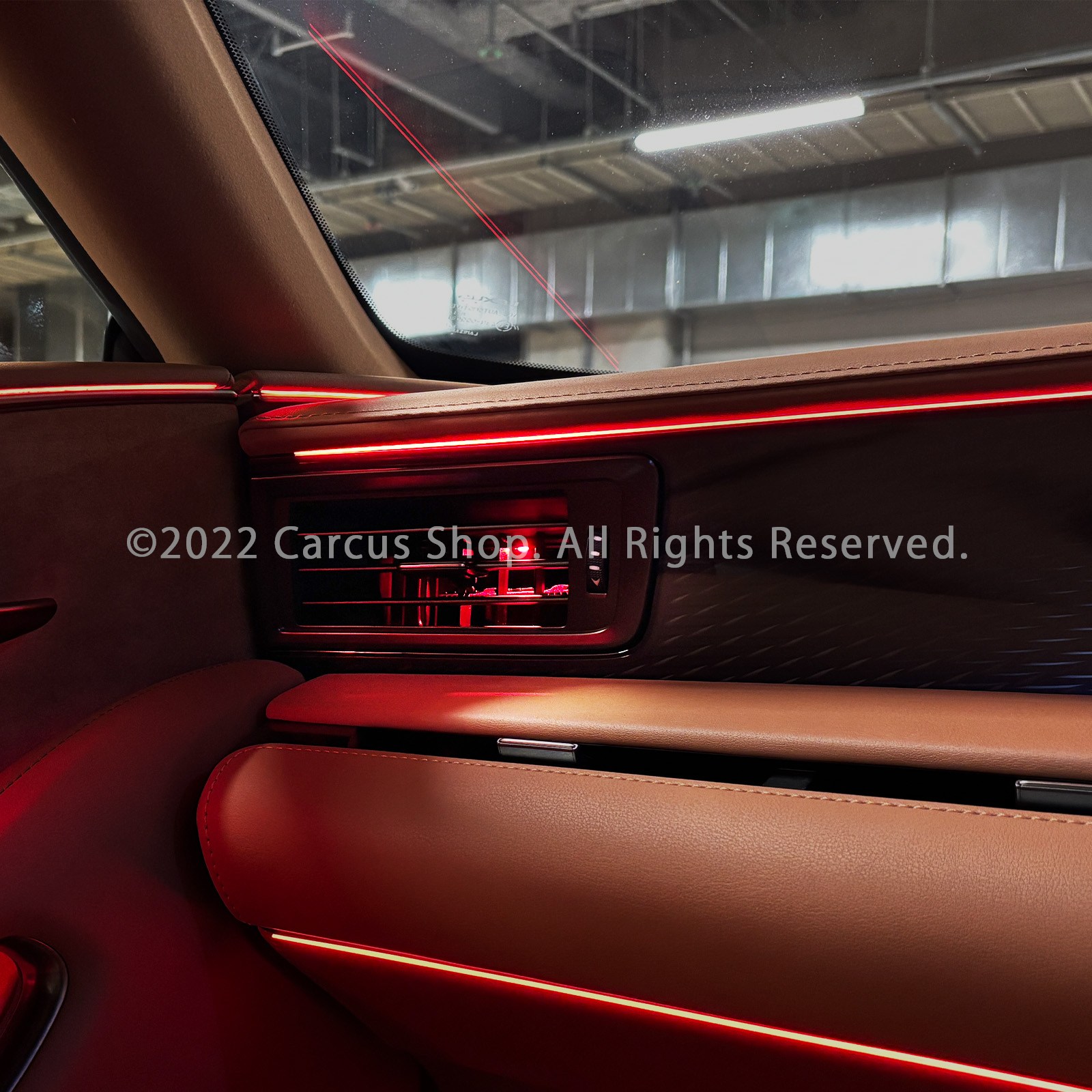 1月限定来店取付工賃込 レクサス LC100系用 64色対応車内アンビエントシステム基本セット LEXUS LC500h LC500 GWZ100 URZ100