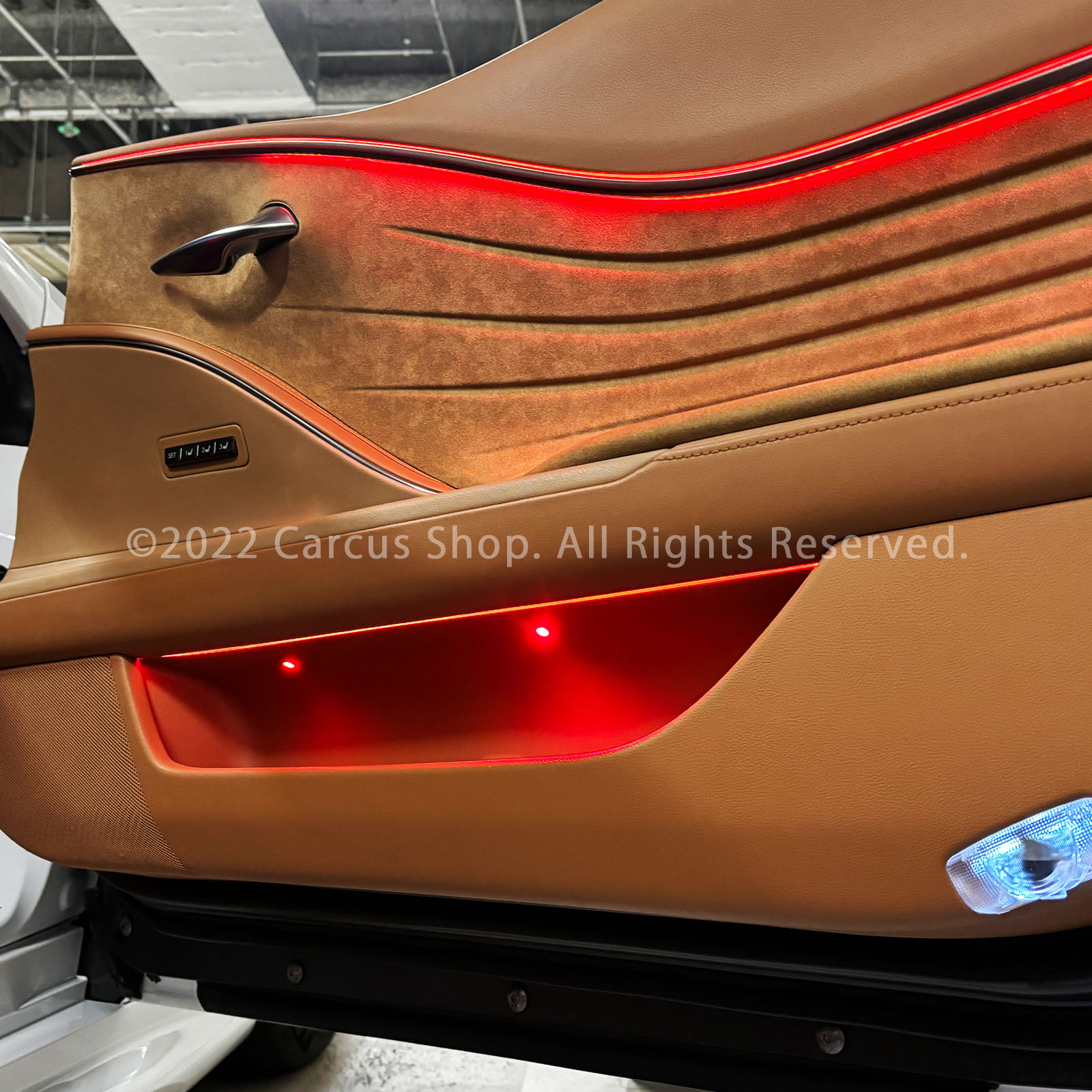 9月限定来店取付工賃込 レクサス LC100系用 64色対応車内アンビエントシステム基本セット LEXUS LC500h LC500 GWZ100 URZ100