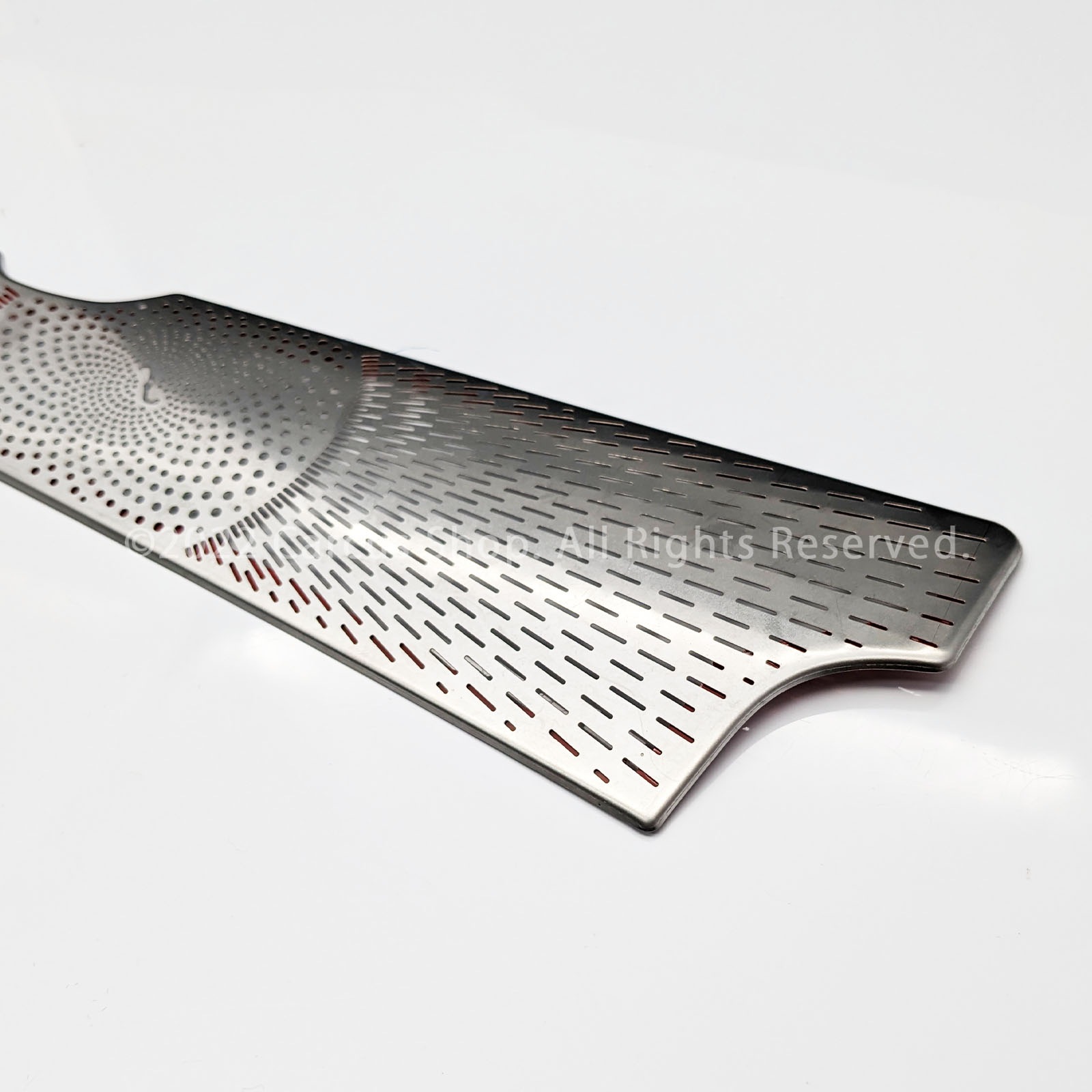 レクサス RX30系用フロントサイドエアーフローパネル 2ピースセット 艶消しシルバー