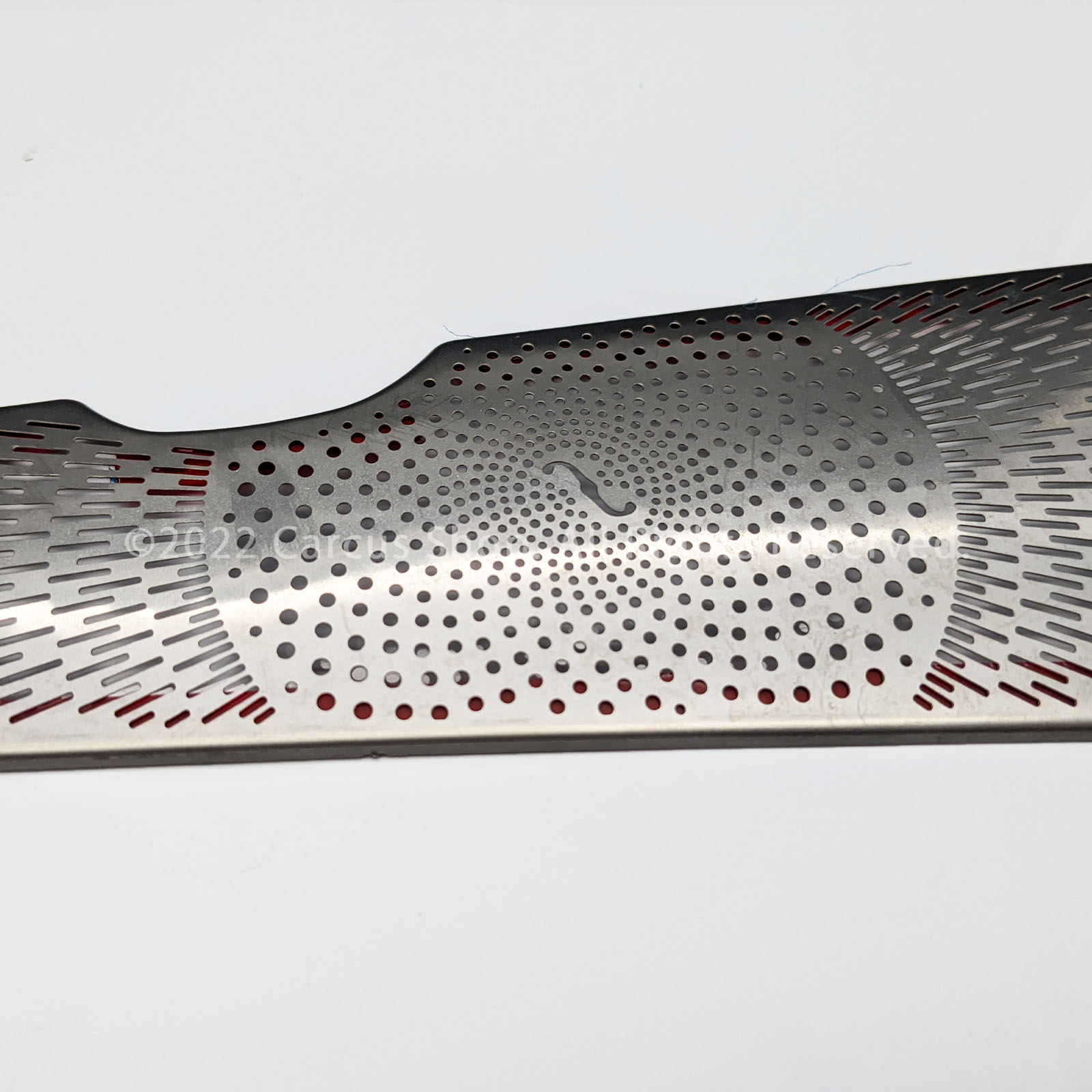 レクサス RX30系用フロントサイドエアーフローパネル 2ピースセット 艶消しシルバー