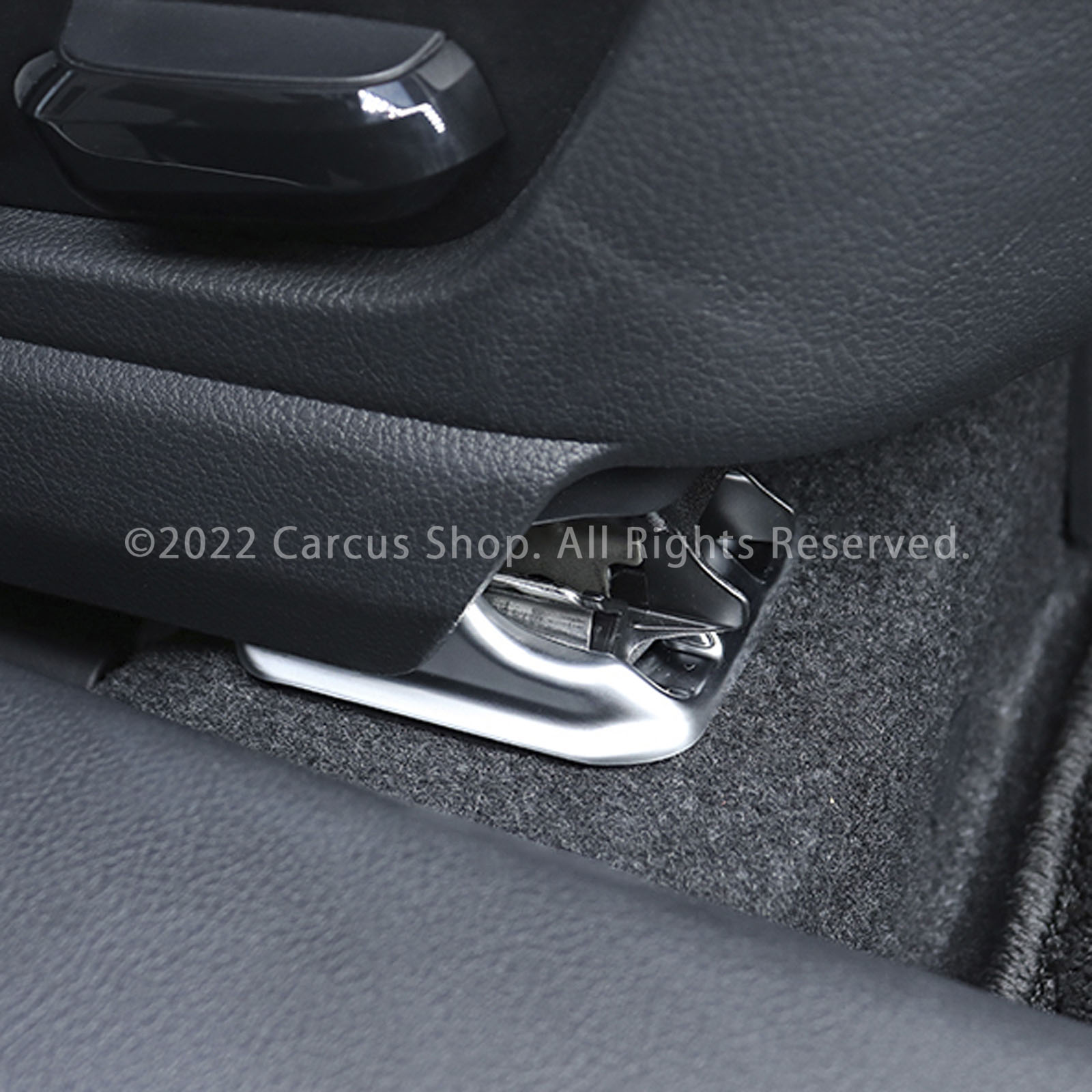 レクサス ES LS用 シートレールエンドトリム 2個 ピアノブラック LEXUS ES10系 ES300h LS50系 LS500h LS500