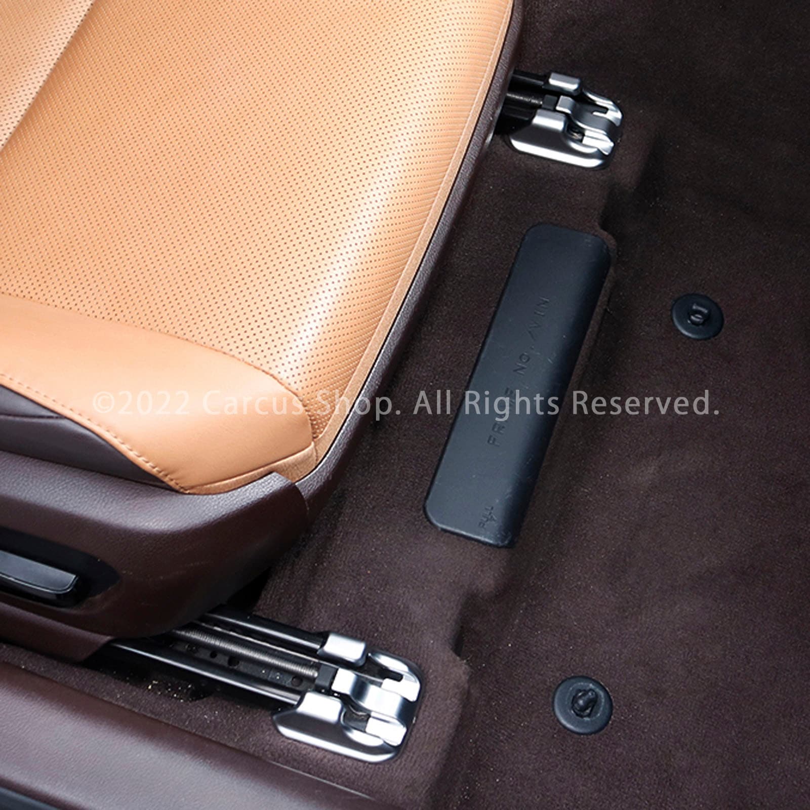 レクサス ES LS用 シートレールエンドトリム 2個 ピアノブラック LEXUS ES10系 ES300h LS50系 LS500h LS500