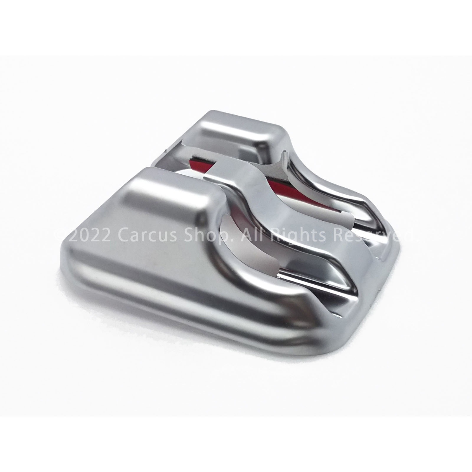 レクサス ES LS用 シートレールエンドトリム 2個 シルバーカラー LEXUS ES10系 ES300h LS50系 LS500h LS500