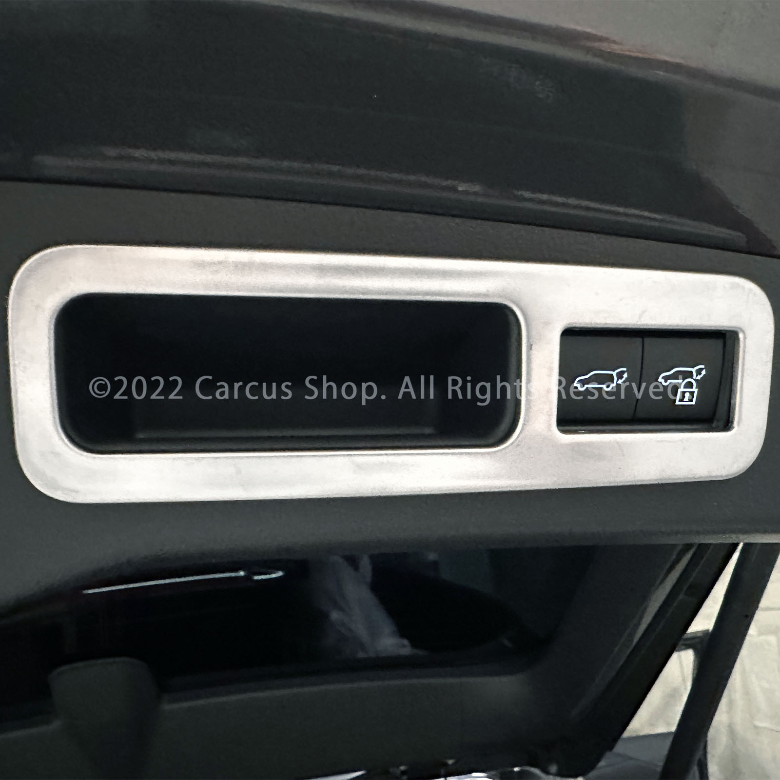 レクサス RX30系用リアゲートスイッチパネル 艶消しシルバー