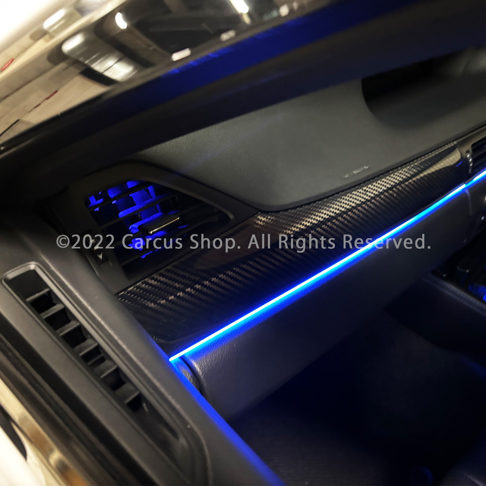 9月限定来店取付工賃込 レクサス GS10系用 64色対応車内アンビエントシステム基本セット LEXUS GS300 GS300h GS350 GS450h ARL10 AWL10 GWL10 URL10(イルミネーション)
