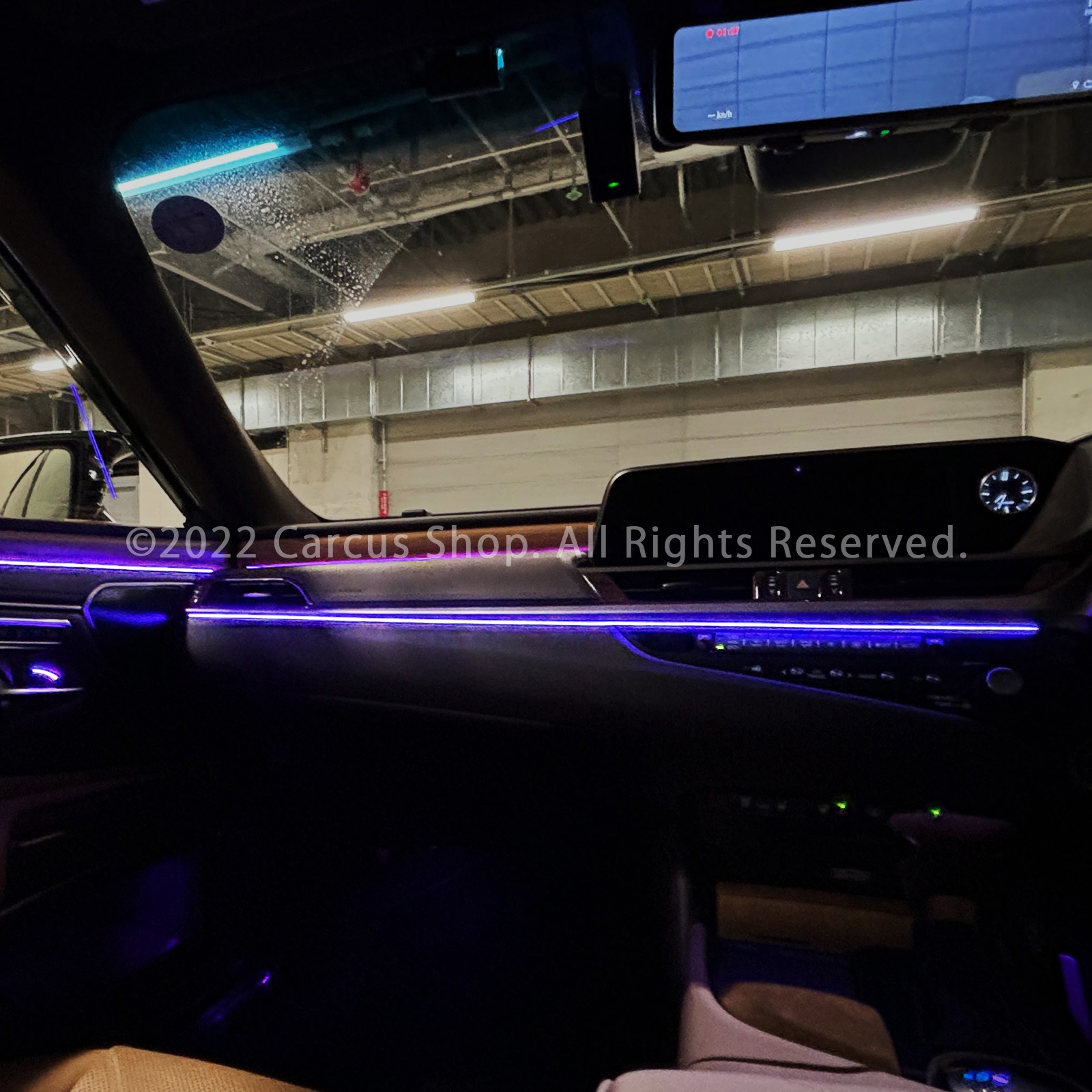 3月限定来店取付工賃込 レクサス ES10系用 64色対応車内アンビエントシステム基本セット LEXUS ES10系 ES300h AXZH10 AXZH11(イルミネーション)