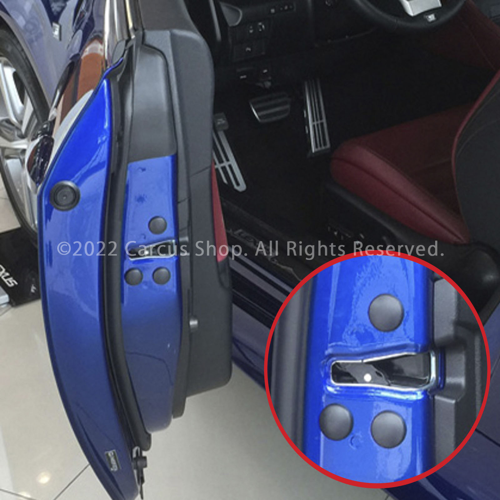 レクサス 汎用ドアネジ保護リッド12個 LEXUS IS GS ES CT NX RX LX RC Fスポーツ