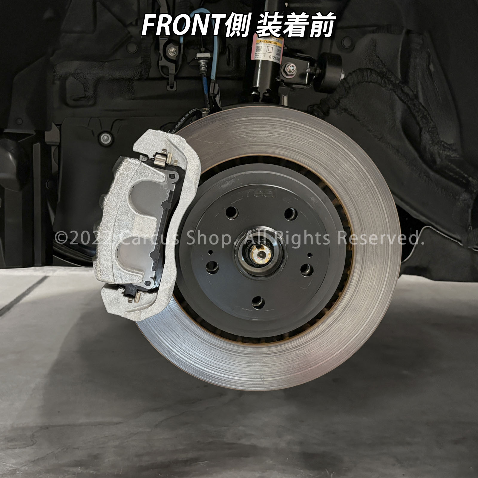 予約商品 レクサス車 RX30系用 高耐久金属製キャリパーカバー