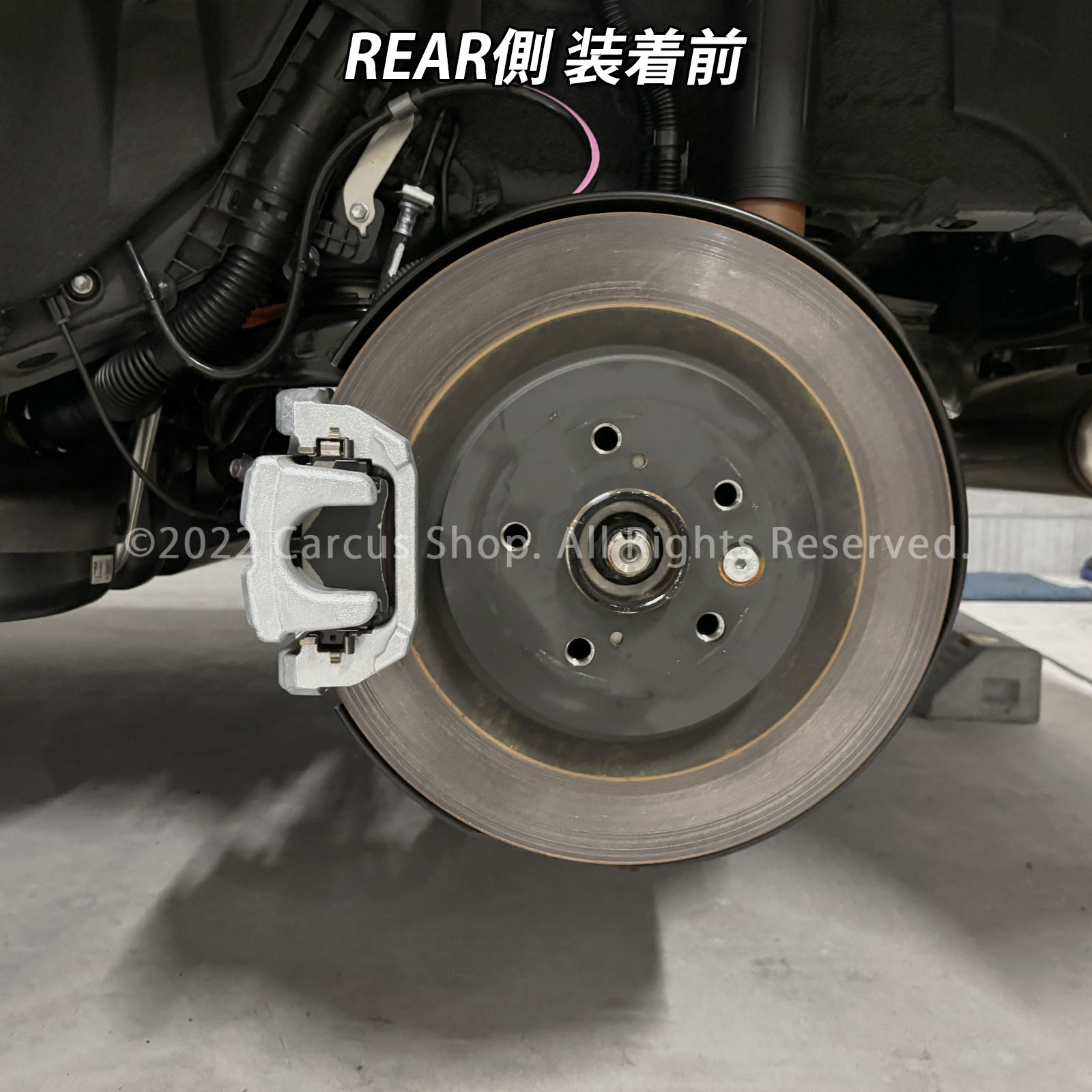レクサス車 RX30系用 高耐久金属製キャリパーカバーセット LEXUS