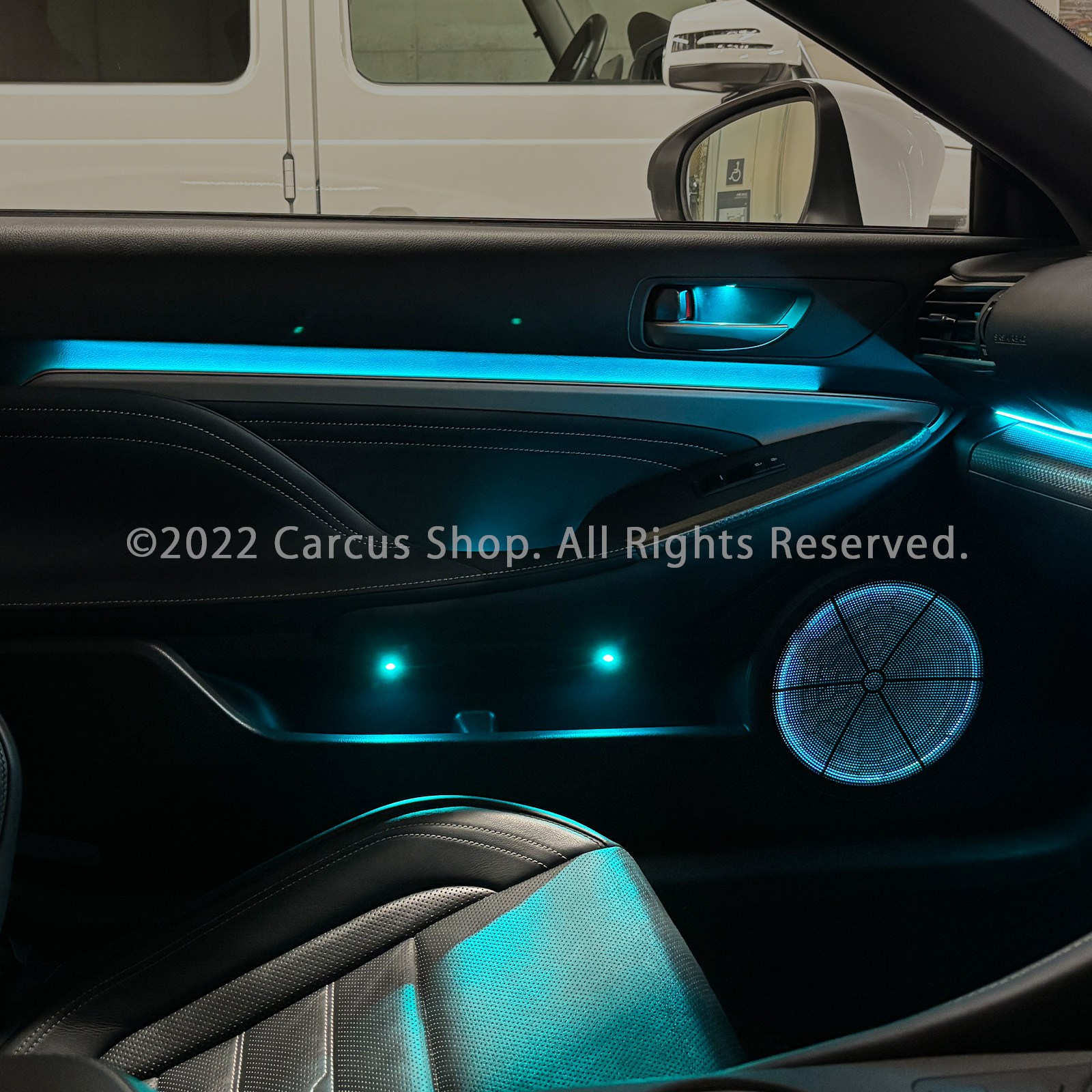 12月限定来店取付工賃込 レクサス RC10系用 64色対応車内アンビエントシステム基本セット LEXUS RC300h RC350 RC200t GSC10 AVC10 ASC10 (イルミネーション)