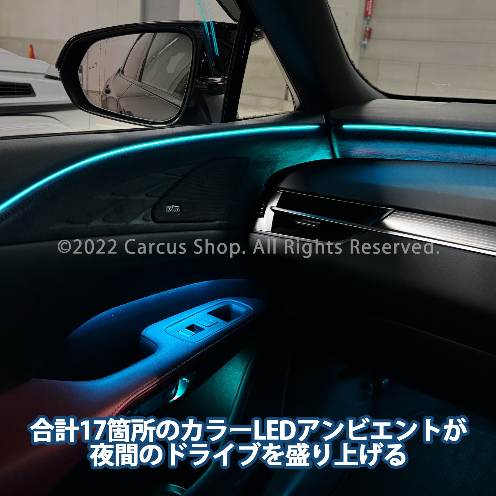 9月限定来店取付工賃込 レクサス RX30系用 64色対応車内アンビエントシステム基本セット LEXUS RX30系 RX500h RX450h+ RX350h RX350 TALH17 AALH16 TALA10 TALA15