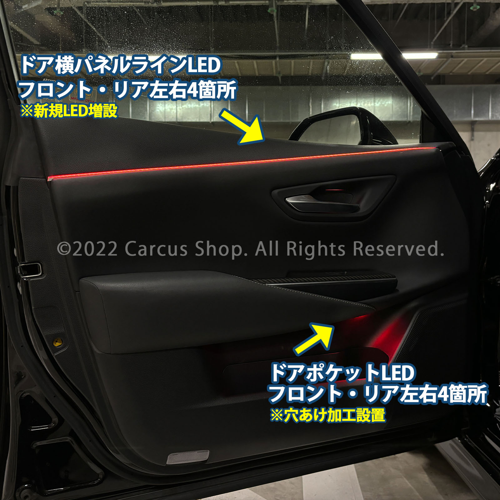 期間限定セール 先着3台限定 12月~1月限定来店取付工賃込 トヨタ 220系クラウン用 64色対応車内アンビエントシステム基本セット 220クラウン ARS220 AZSH20 AZSH21 GWS224