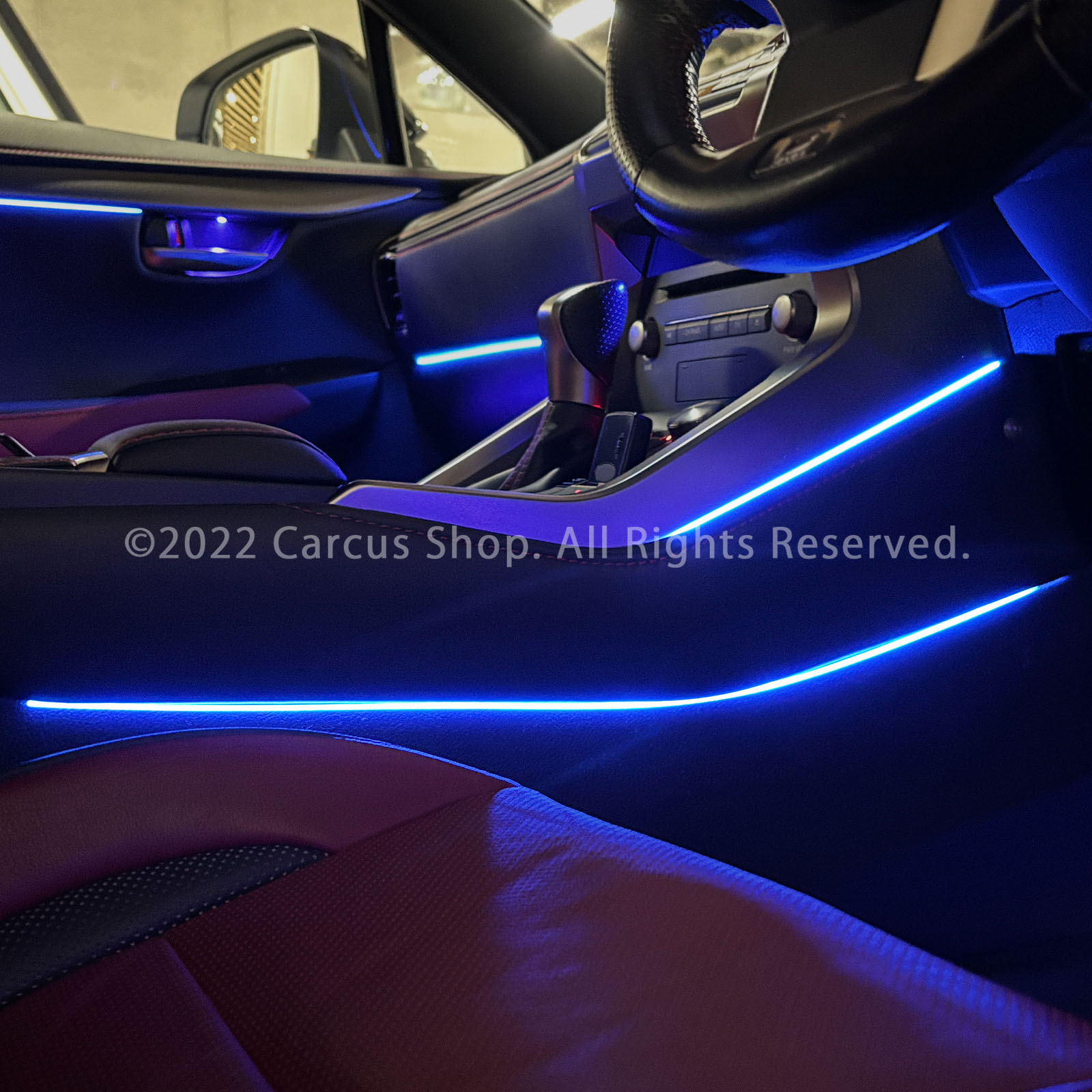 期間限定セール 先着3台限定 12月~1月限定来店取付工賃込 レクサス NX10系用 64色対応車内アンビエントシステム基本セット LEXUS NX10系 AYZ10 AYZ15 AGZ10 AGZ15