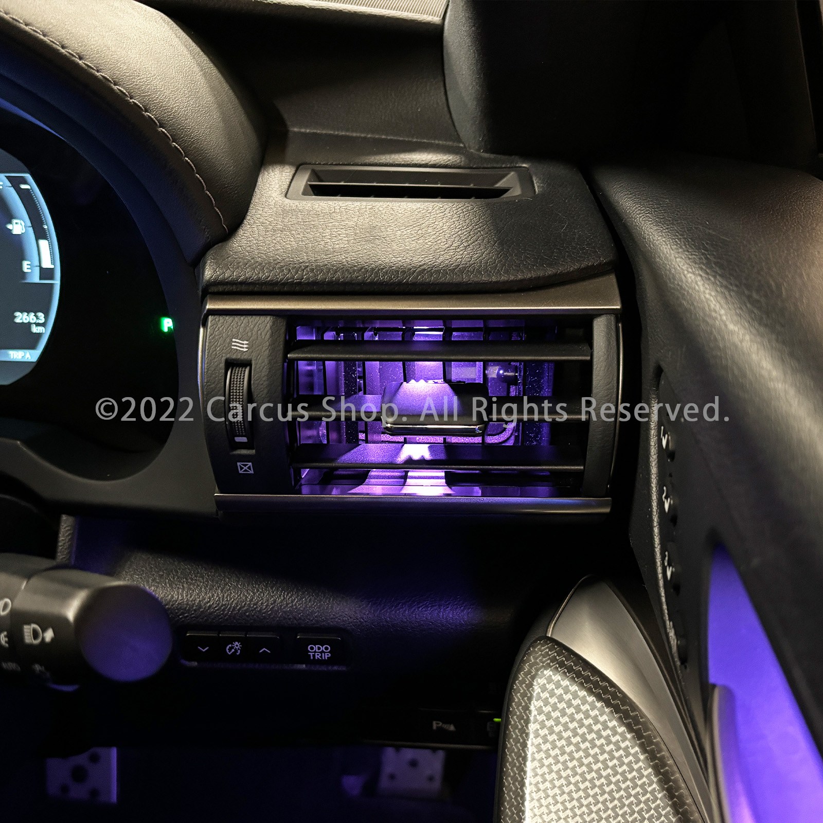 期間限定セール 先着3台限定 12月~1月限定来店取付工賃込 レクサス RC10系用 64色対応車内アンビエントシステム基本セット LEXUS RC300h RC350 RC200t GSC10 AVC10 ASC10 (イルミネーション)