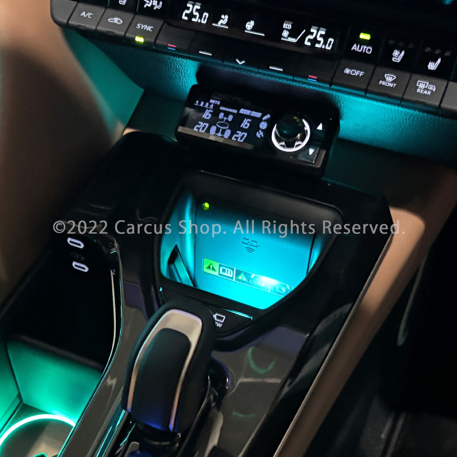 1月限定来店取付工賃込 トヨタ 38/39系クラウンエステート用 64色対応車内アンビエントシステム基本セット+追加OP⑦⑫⑯セット クラウンエステート AZSH38 AZSH39 イルミネーション