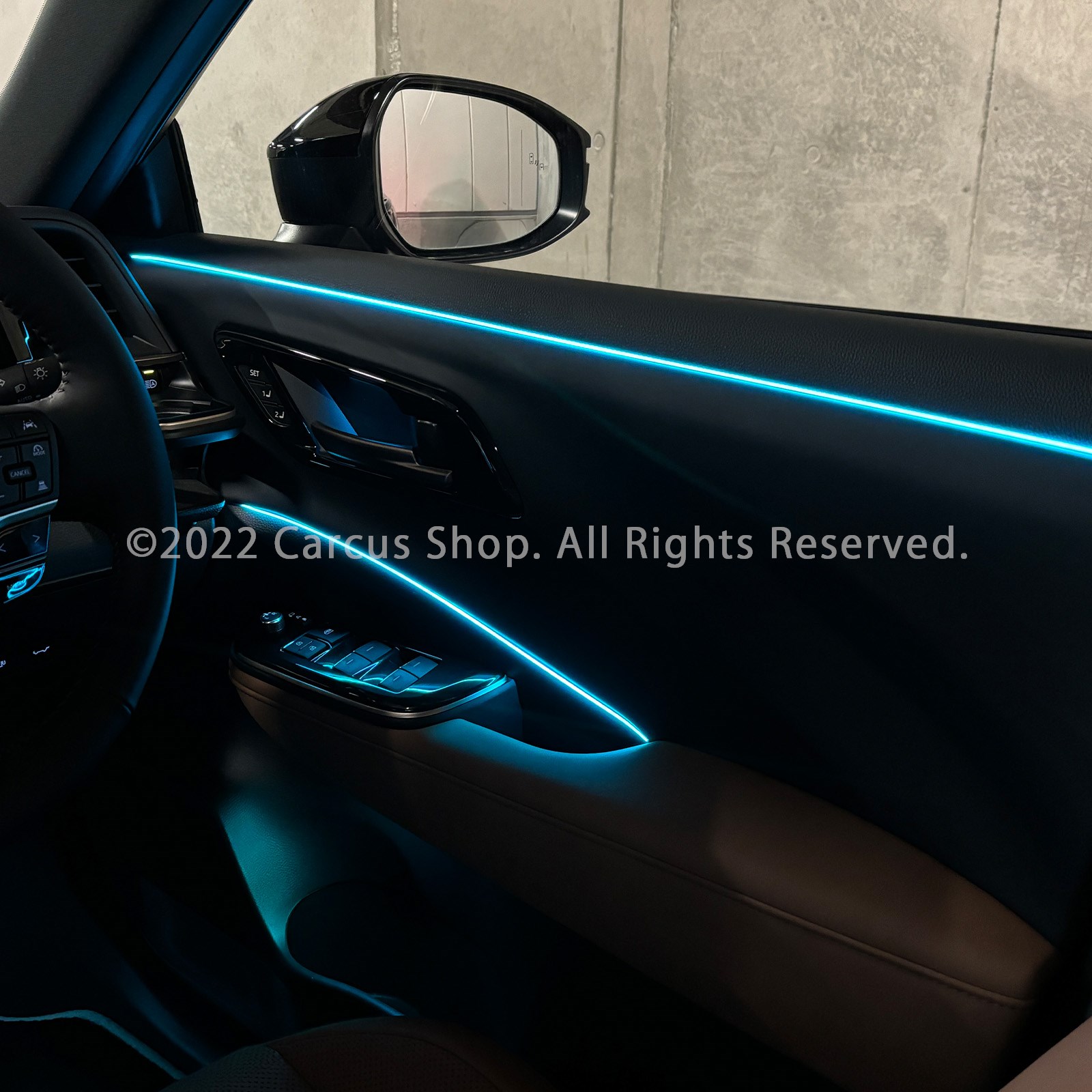 1月限定来店取付工賃込 トヨタ 38/39系クラウンエステート用 64色対応車内アンビエントシステム基本セット+追加OP⑦⑫⑯セット クラウンエステート AZSH38 AZSH39 イルミネーション